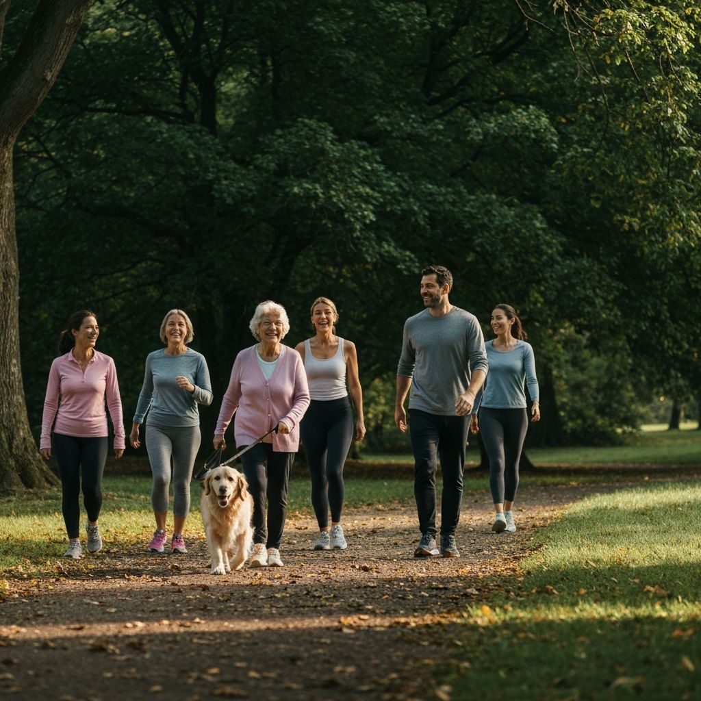 People engaged in joyful outdoor physical activity
